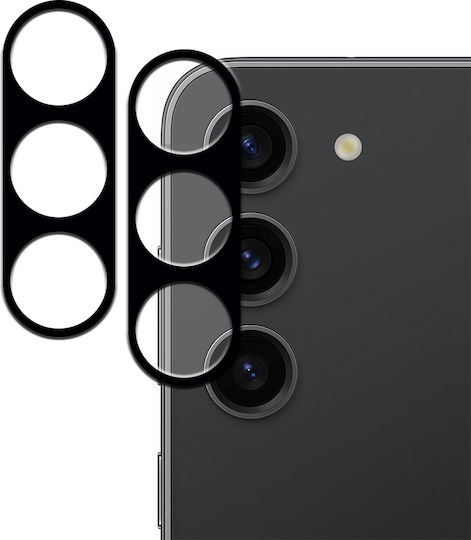 Erbord Camera Lens Glass Black for Samsung Galaxy S23