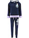 District Kids Sweatpants Set Blue 2pcs