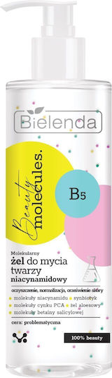 Bielenda Beauty Molecules B5 Gel Cleansing Face for Acne-Prone Skin 195ml