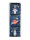 Koopman Toy Storage System made of Plastic Blue 35x35x102cm 1pcs