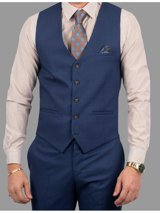 Dezign Men's Vest Blue