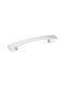 Malle Handle Furniture made of Metallic Nickel Matte with Center Distance 128mm 10250246 1pcs