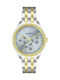 Women's Watch 36mm Chronograph Battery with Silver Stainless Steel Bracelet