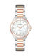 Women's Watch Battery with Silver Stainless Steel Bracelet