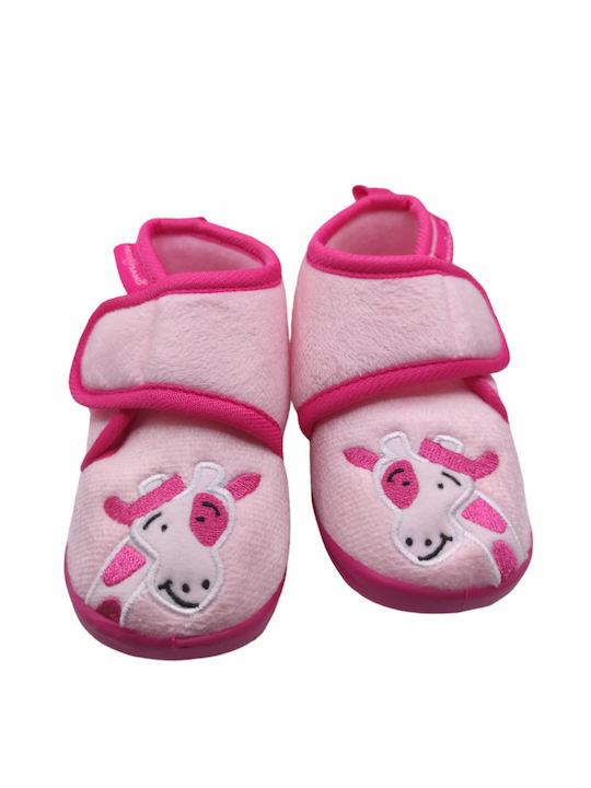 Hot Sand Kids Slippers Boots Pink