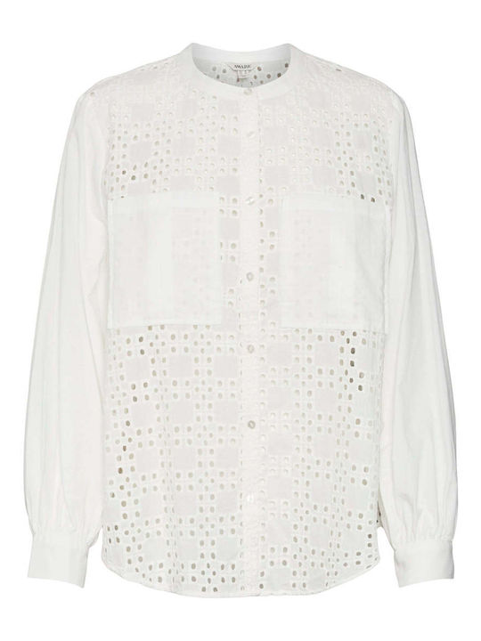 Vero Moda Women's Long Sleeve Shirt White