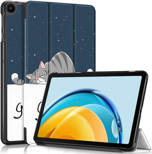 Sleeping Cat Flip Cover Ανθεκτική Πολύχρωμη (Huawei MatePad SE 10.4 2022)