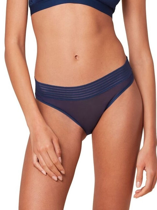 Triumph Tempting Γυναικείο Slip Μπλε