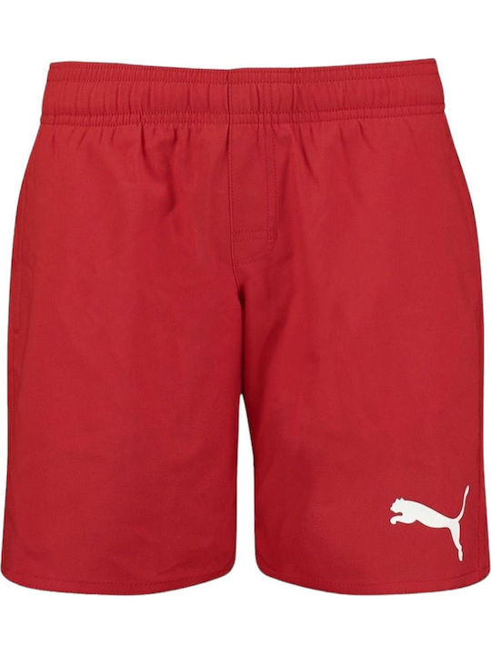 PUMA Kids Swimwear Swim Shorts Red