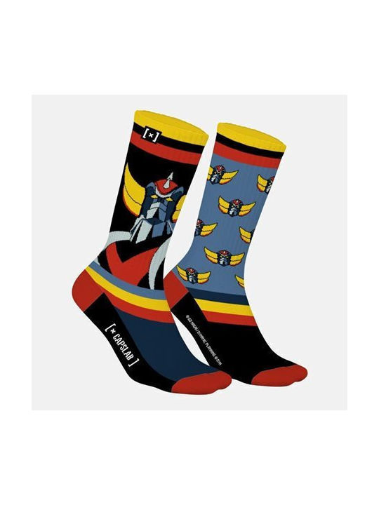 Capslab Grendizer Herren Socken BLACK 1Pack