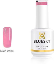 Bluesky Хибриден Лак за Нокти Candy Sand 03 15м...