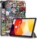 Graffiti Flip Cover Rezistentă Multicoloa (Xiaomi Redmi Pad SE)