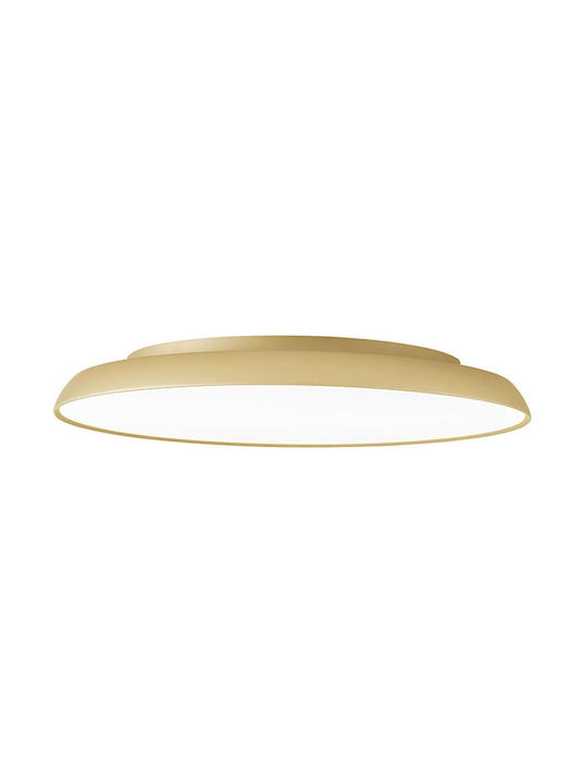 Viokef Pendant Light Gold LED with Warm White Light Rail 30x300cm