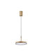 Viokef Pendant Light Gold Rail 200x200cm