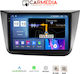 Carmedia Auto-Audiosystem für Seat Altea 2004-2015 (Bluetooth/USB/WiFi/GPS/Apple-Carplay/Android-Auto) mit Touchscreen 9.5"
