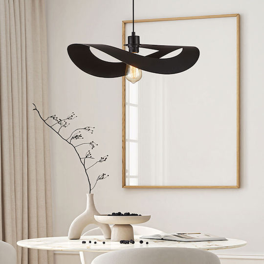 Viokef Pendant Light Black 50x150cm