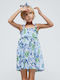 Kinderkleid Ärmellos Sky Blue