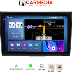 Carmedia Ηχοσύστημα Αυτοκινήτου για Fiat Bravo 2007+ (Bluetooth/USB/WiFi/GPS) με Οθόνη Αφής 9.5"