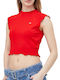 Tommy Hilfiger Femeie Tricou Roșu