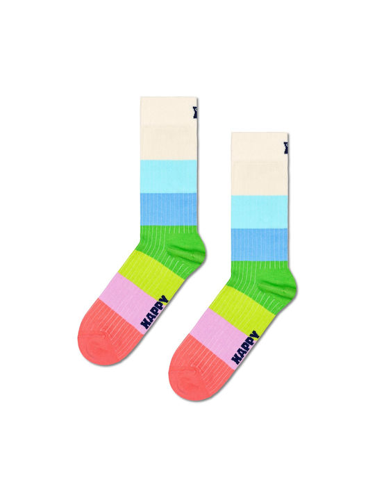 Happy Socks Stripe Κάλτσες Πολύχρωμες