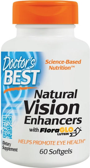 Doctor's Best Natural Vision Enhancers Специална Хранителна Добавка 60 софтджел