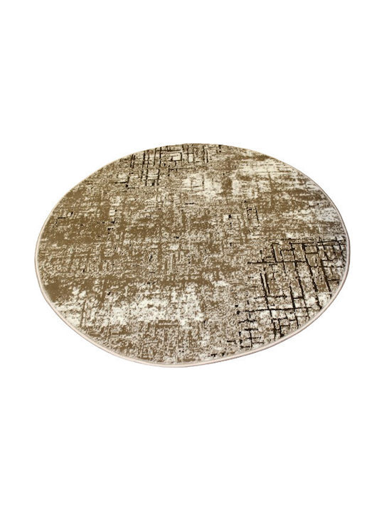 Mondreal Roll 3001 Rug Round Beige