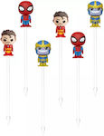 Super Heroes Toothpicks for Party 1pcs