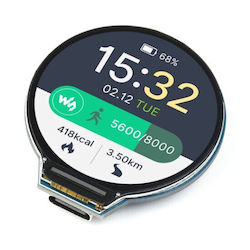 Waveshare Rp2040 Board With 1.28" Round Lcd