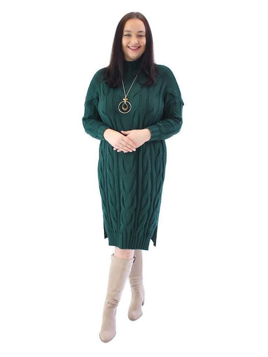 Brak Midi Rochie de Seară Verde