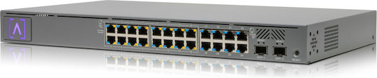 Alta Labs S24-POE Unverwaltet L2 PoE+ Switch mit 24 Ports Ethernet