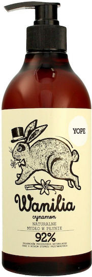 Yope Αφρόλουτρο με Γλυκερίνη & Άρωμα Vanilla and Cinnamon 500ml