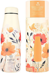 Estia Travel Flask Save the Aegean Μπουκάλι Θερμός Ανοξείδωτο BPA Free SUMMER REVERIE 500ml