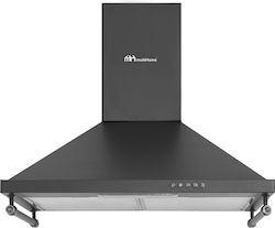 MultiHome MH-6652 Καμινάδα 60cm Μαύρη MultiHome MH-6652 Καμινάδα 60cm Μαύρη