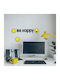 Decorative Sticker Wall 1pcs 45x35cm Ango