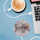I-Total Usb Cup Warmer Map Mug Warmer in Brown Color 145437