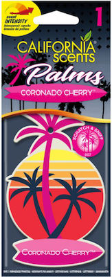 California Scents Car Air Freshener Tab Pendand Cherry