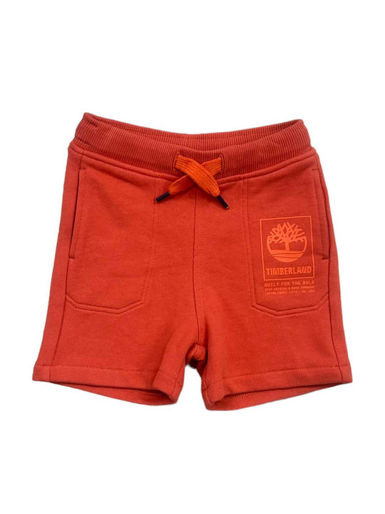 Timberland Παιδικό Σορτς/Βερμούδα Υφασμάτινο Κόκκινο