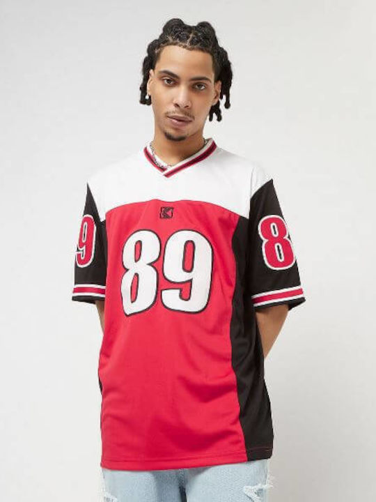 Tricou Red/Black/White