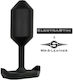 Electrastim Electro Plug Anal Mr-s-leather for Electro-stimulation in Black Color