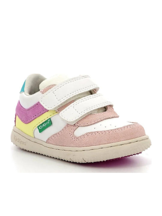 Kids Sneakers Anatomic with Scratch White