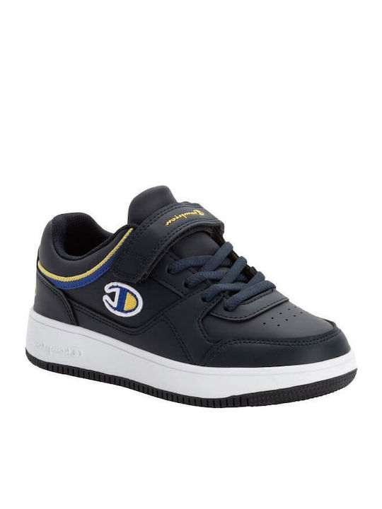 Champion Rebound Παιδικά Sneakers με Σκρατς Μπλε