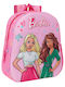 Safta Kindergarten Backpack School Bag with Water Bottle Holder Pink 8.64 Litres 27 x 10 x 33 cm