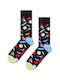 Happy Socks Sock Κάλτσες με Σχέδια Πολύχρωμες