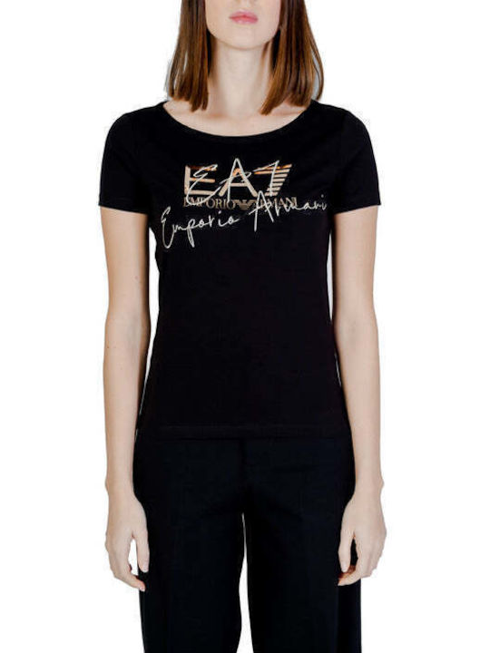 Emporio Armani Γυναικείο T-shirt Μαύρο