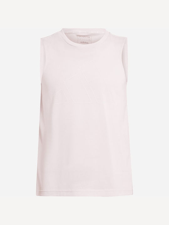 Adidas Kids Blouse Sleeveless Pink