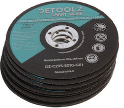 Detoolz Лист За Орбитална Шлайфмашина 125x125мм 10/сет Detoolz Лист За Орбитална Шлайфмашина 125x125мм 10/сет