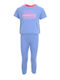 Kids' Set with Leggings Summer 2pcs Purple Paradise