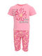 Joyce Kids Set with Leggings Summer 2pcs Pink