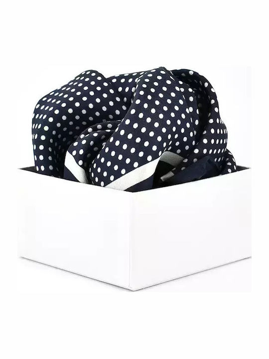 Boss Men's Silky Handkerchief Blue