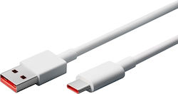Xiaomi USB 3.1 Cablu USB-C bărbătesc - USB-A de sex masculin Alb 1m (BHR6032GL) Vrac